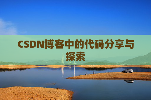 CSDN博客中的代码分享与探索